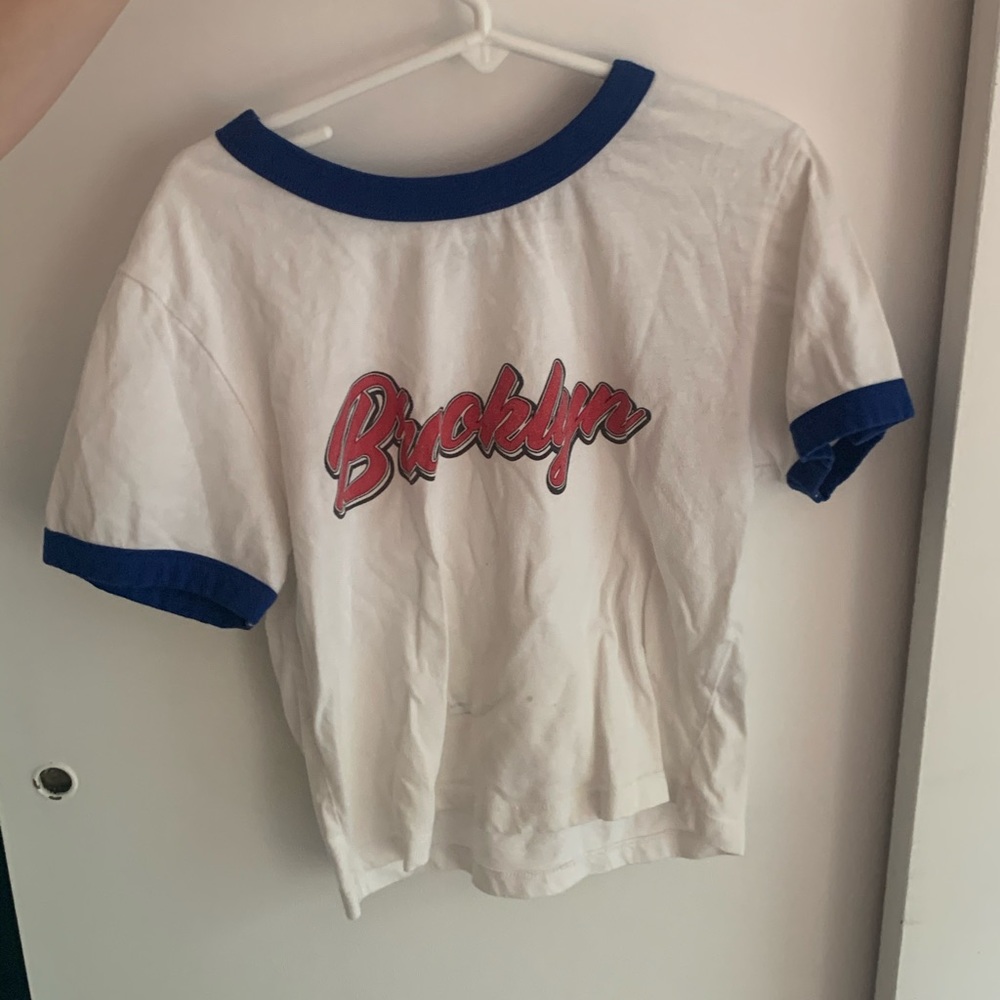 Forever 21 Brooklyn Short Sleeve Top
